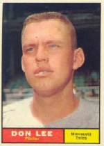 1961 Topps Baseball Cards      153     Don Lee